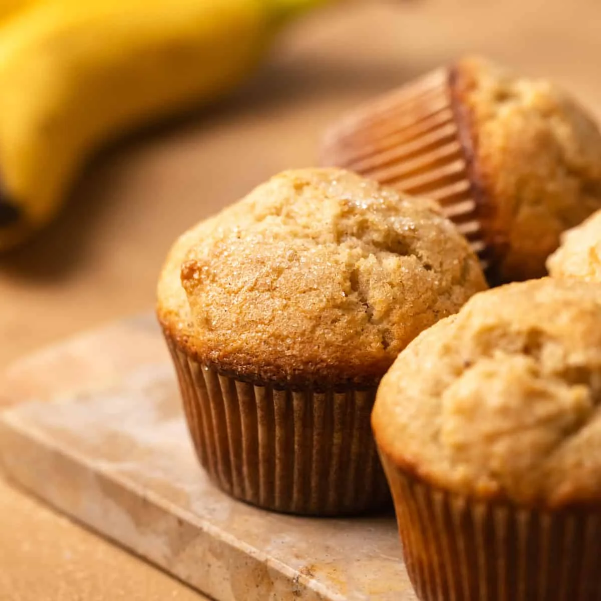 Banana protein muffins