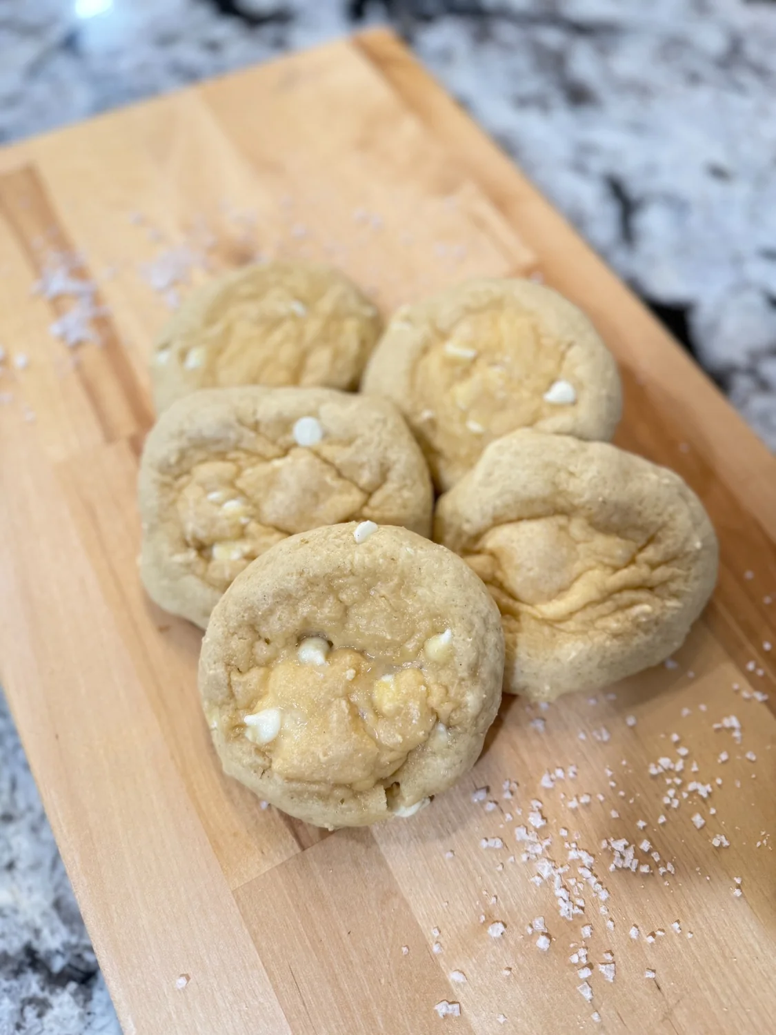 Sunshine stuffed cookies